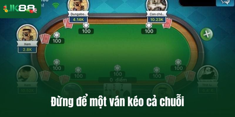 Giữ túi tiền tỉnh táo đừng để một ván kéo cả chuỗi