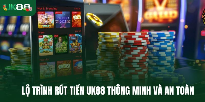 Lộ trình rút tiền Uk88 thông minh và an toàn